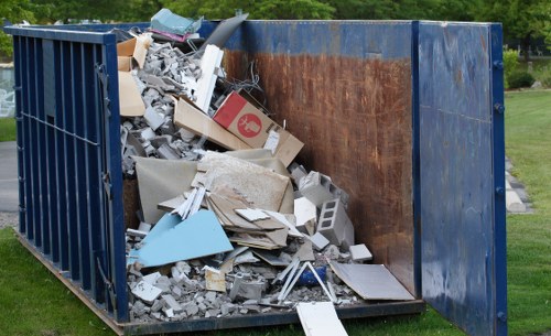 Professionals performing loft clearance in Shadwell