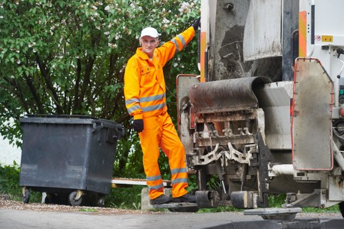 Bulk waste removal service in Shadwell